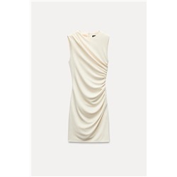 VESTIDO CORTO DRAPEADO