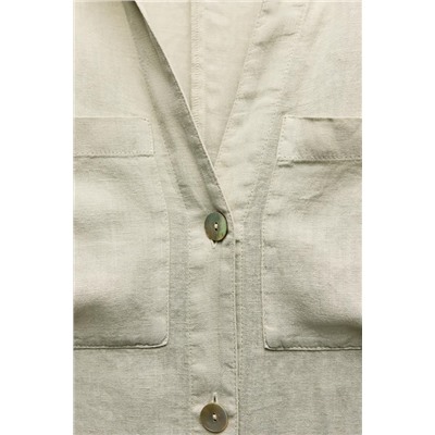 FROM 07.08 TO 10.01 LINEN TUNIC DRESS