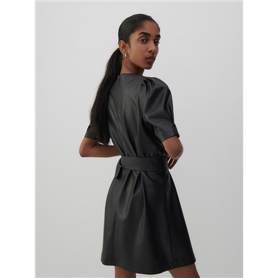 Kleid Aus Kunstleder