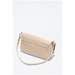 Bandolera de piel Ardenno - Beige claro