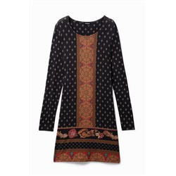 Vestido boho cerrado