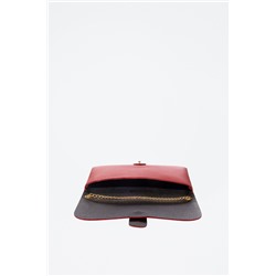 Bandolera de piel - Rojo - Firenze Artegiani