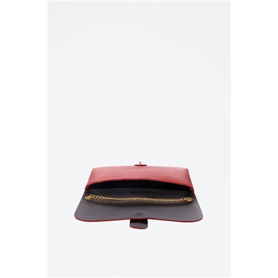 Bandolera de piel - Rojo - Firenze Artegiani