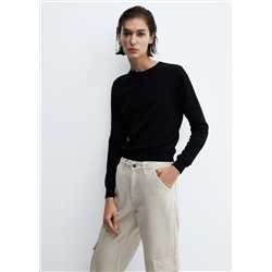 Jeans wideleg cargo