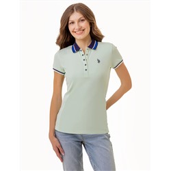 PRINCESS SIDE SEAM TIPPED POLO SHIRT