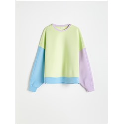 Sweatshirt aus Foam-Jersey