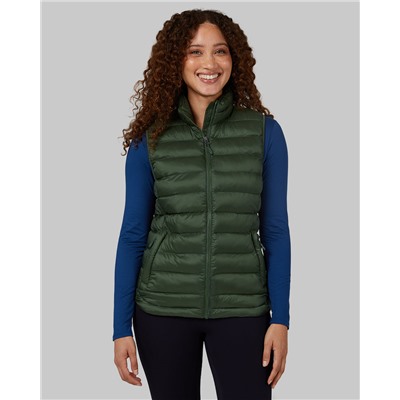 WOMEN'S LIGHTWEIGHT POLY-FILL PACKABLE VEST