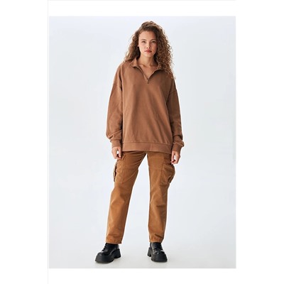 LtbKahve Rengi Sweatshırt