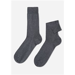 Kurze Herrensocken mit Fil d‘Ecosse