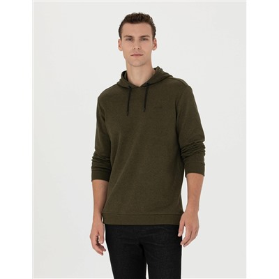 Haki Regular Fit Sweatshirt
