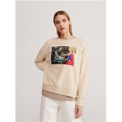 Sweatshirt mit Druck Friends