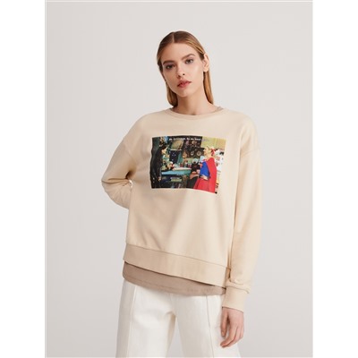 Sweatshirt mit Druck Friends