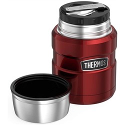 Thermos Stainless King 16 Ounce Food Jar with Folding Spoon
