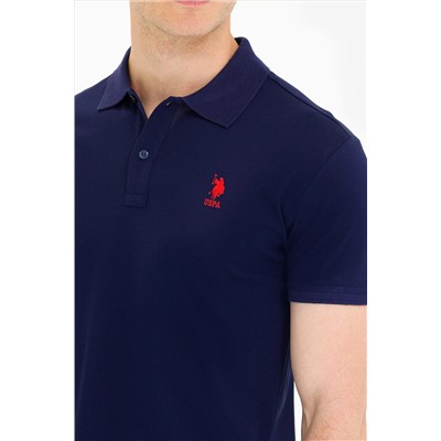 Erkek Lacivert Polo Yaka Tişört