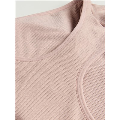 Rippstrickoberteil