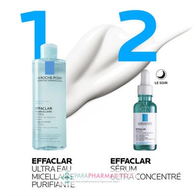 La Roche Posay Effaclar Eau Micellaire Ultra - Peaux Grasses 400ml