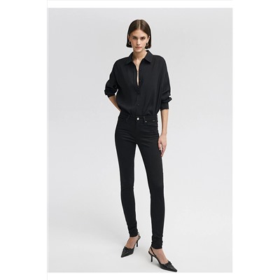 MaviAlissa Gold Klasik Siyah Jean Pantolon 1067822002