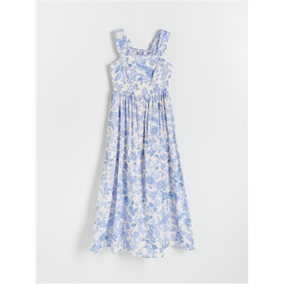 Maxikleid aus Baumwolle