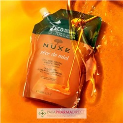 Nuxe Rêve de Miel Eco Recharge Gel Lavant Surgras Visage et Corps 400ml