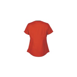 Butter-Soft Scrubs by UA™ Snap Front Y-Neck Top