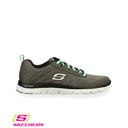 Skechers Women's Sweet Spot Gray/Mint Athletic Nursing Shoe