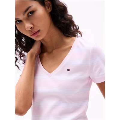 V-Neck Stripe Favorite T-Shirt