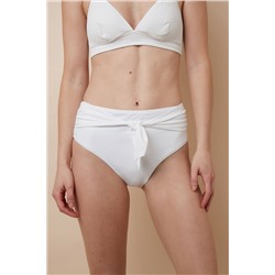 Braguita de biquini de talle alto Pampa Blanco