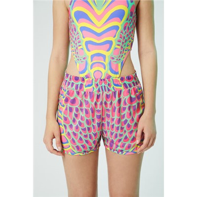 Pantalón corto serpiente