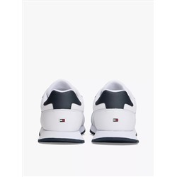 Signature Stripe Leather-Mix Sneaker