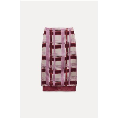 ZW COLLECTION PRINTED SKIRT