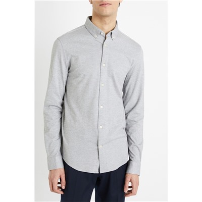 Camisa regular fit - Gris