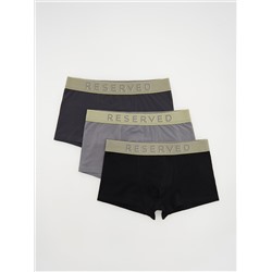 Classic Boxershorts, 3er-Pack