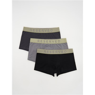 Classic Boxershorts, 3er-Pack