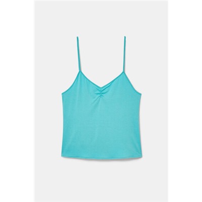 Camiseta pijama tirantes encaje