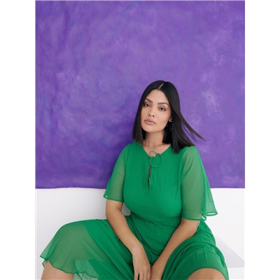 Plissiertes Kleid