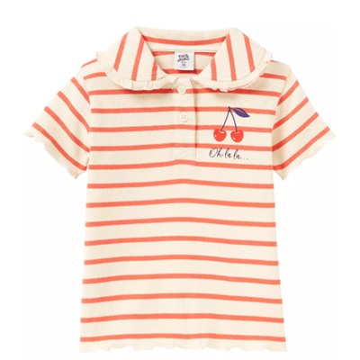 Gestreiftes Poloshirt