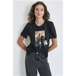 PUFF SLEEVE CITY TEE