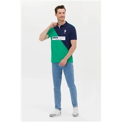 Erkek Yeşil Polo Yaka Tişört