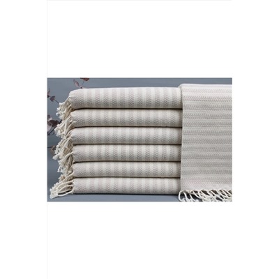 Kayra Export, Peştemal Bej Mutfak Peştemal Çaydanlık Peştemalları 45x100 Cm Pamuk Peçete El Peştemal