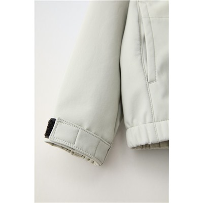 WATER-REPELLENT TECHNICAL HOODED JACKET