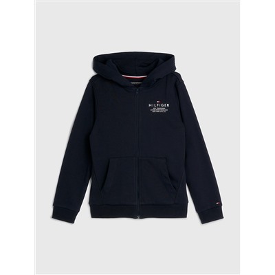TOMMY HILFIGER KIDS' LOGO HILFIGER HOODIE
