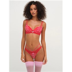 Heartbeat Lace Thong Panty