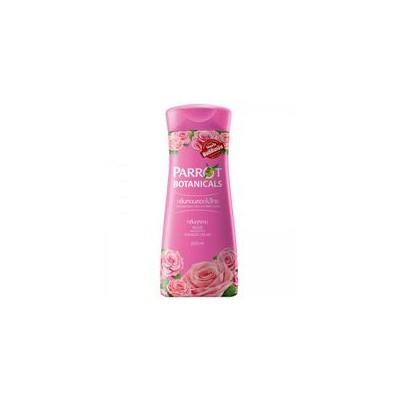 Крем-гель для душа "Роза" серии Parrot Botanicals от BJC 200 мл / BJC Parrot Botanicals Shower Cream Sweet Pink Rose 200 ml
