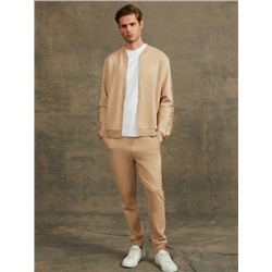 Jon Logo Tape Bomber Jacket
