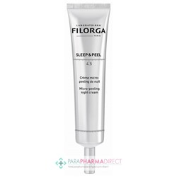 Filorga Sleep & Peel 4.5 Crème de Nuit Micro Peeling Visage Anti Rides 40 ml