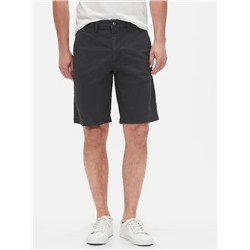 10" Essential Khaki Shorts