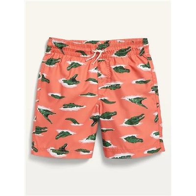 Printed Swim Trunks for Boys