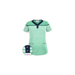 UA Sassy Stripes Amazon Print Scrub Top