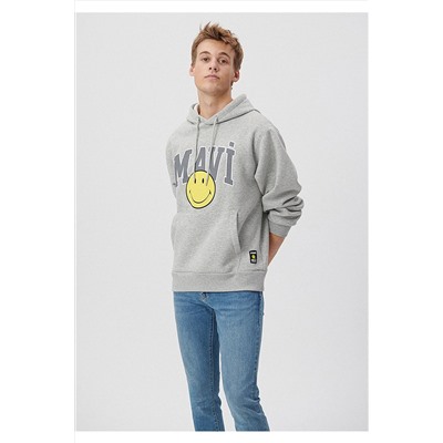 MaviX Smiley Originals Gri Sweatshirt 0s10060-80196