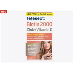 Biotin 2000 Tabletten 30 St, 18 g